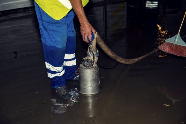 Basement Water Removal in Menomonee Falls